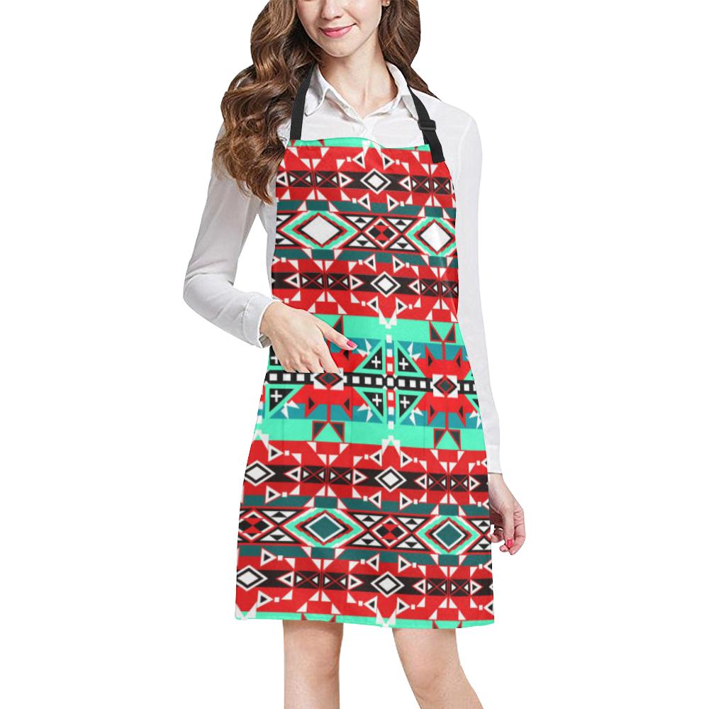 After the Southwest Rain All Over Print Apron All Over Print Apron e-joyer