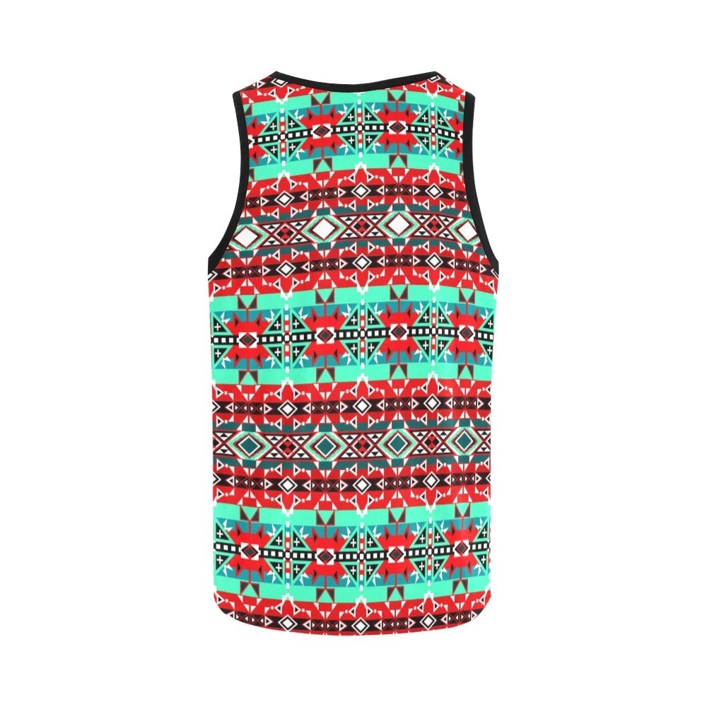 After the Southwest Rain All Over Print Tank Top for Women (Model T43) All Over Print Tank Top for Women (T43) e-joyer