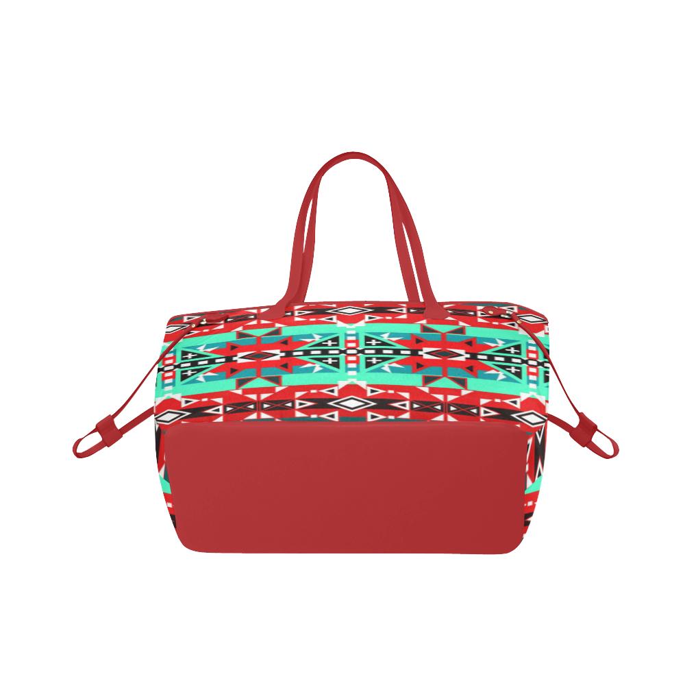 After the Southwest Rain Clover Canvas Tote Bag (Model 1661) Clover Canvas Tote Bag (1661) e-joyer