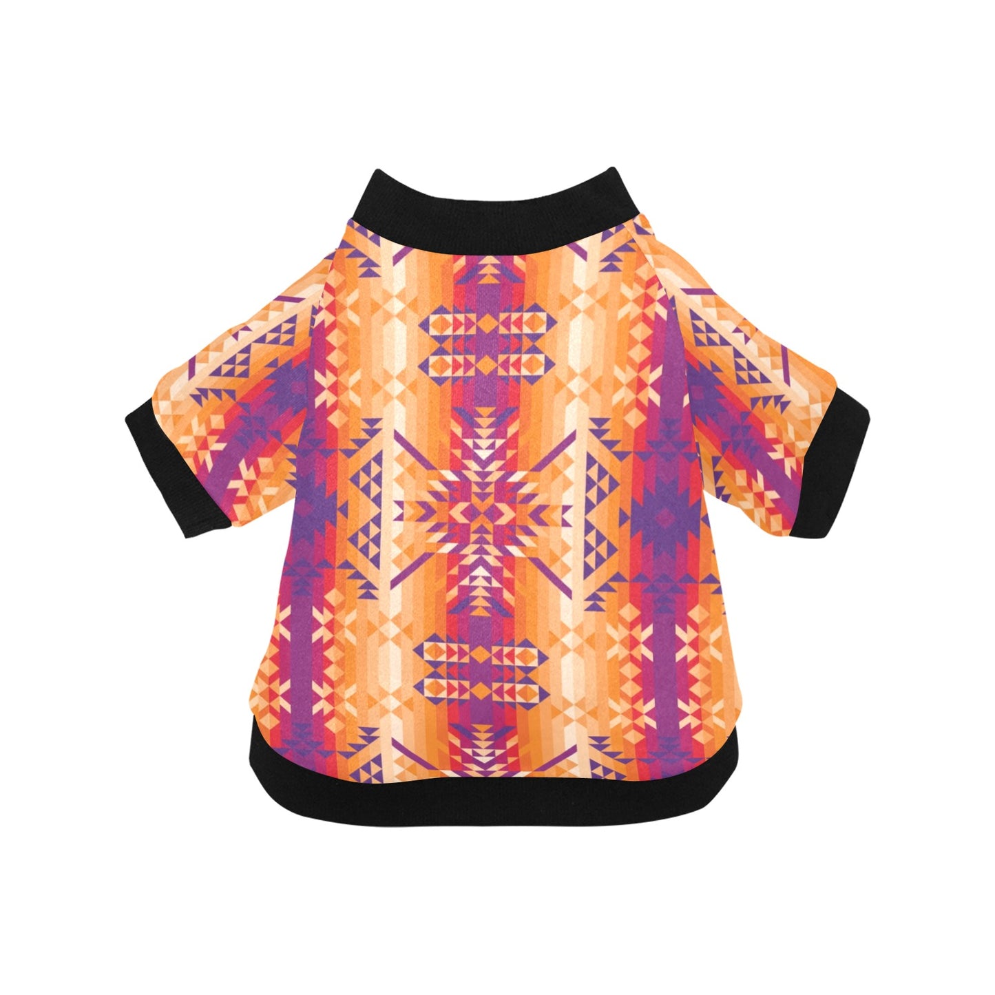 Desert Geo Pet Dog Round Neck Shirt