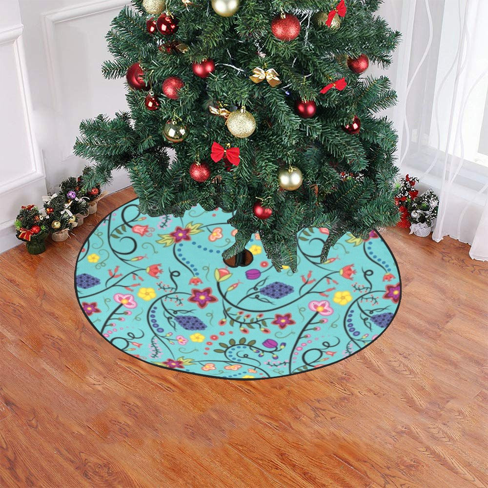 Fresh Fleur Sky Tree Skirt