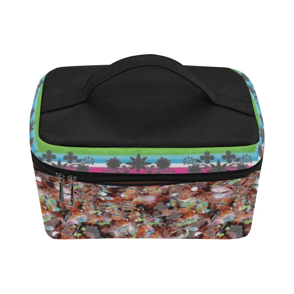 Culture in Nature Orange Cosmetic Bag