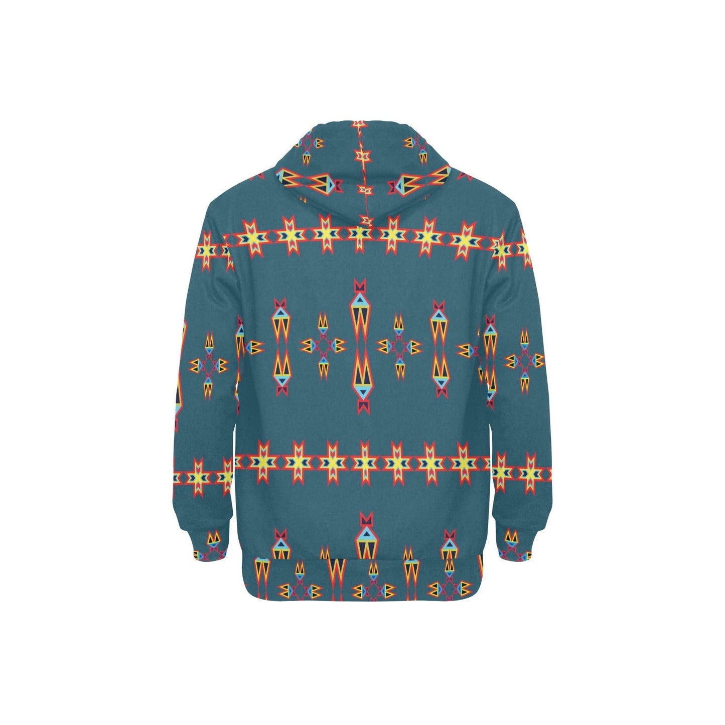 Four Directions Lodges Ocean Men's Long Sleeve Fleece Hoodie