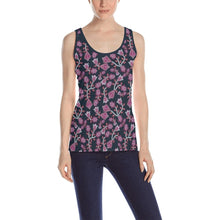 Load image into Gallery viewer, Beaded Pink All Over Print Tank Top for Women (Model T43) All Over Print Tank Top for Women (T43) e-joyer 
