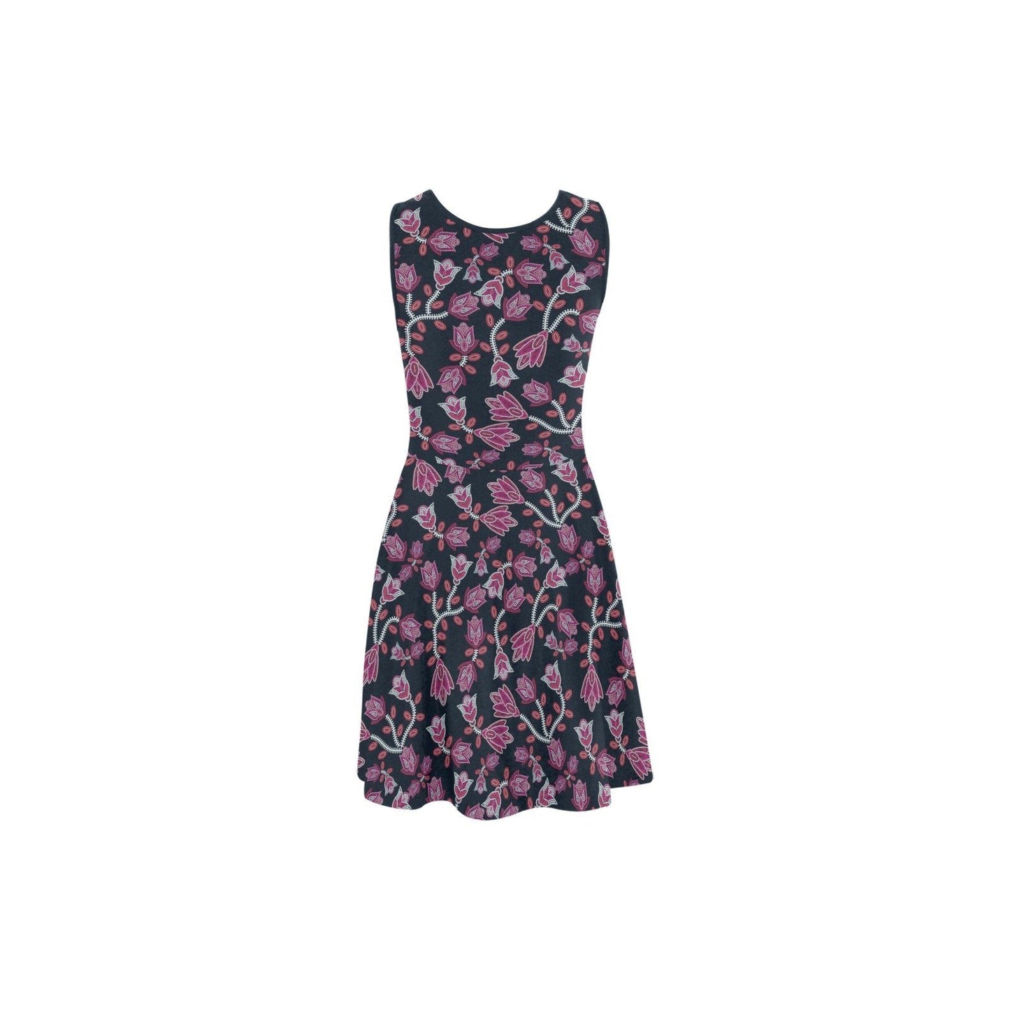 Beaded Pink Atalanta Sundress (Model D04) Atalanta Sundress (D04) e-joyer