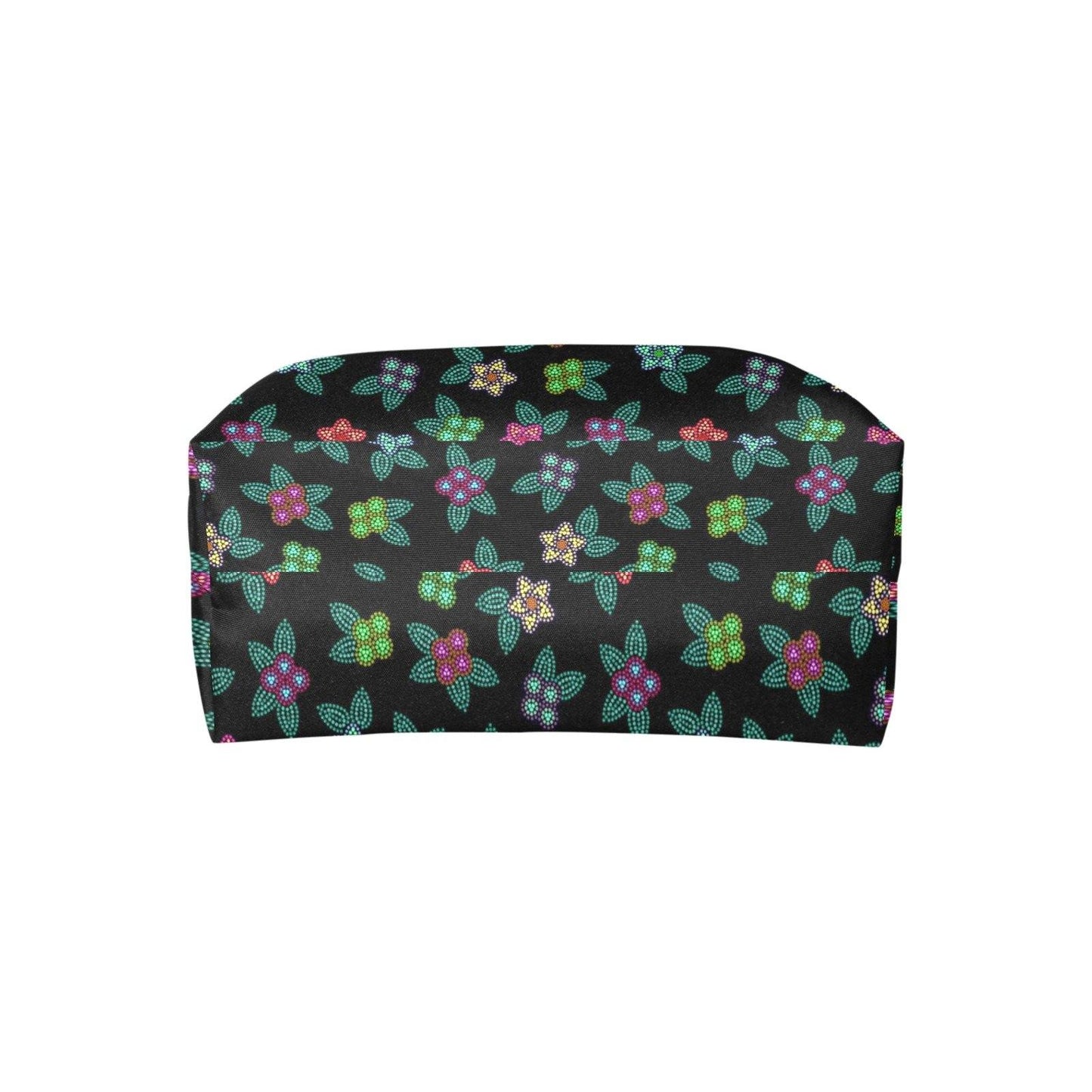 Berry Flowers Black Single-Shoulder Lady Handbag (Model 1714) bag e-joyer