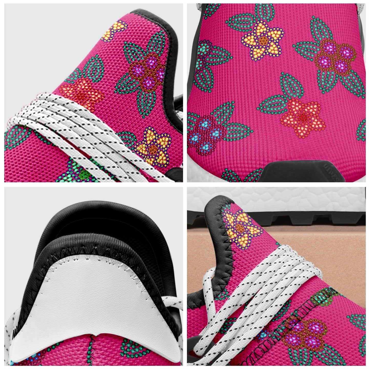 Berry Flowers Okaki Sneakers Shoes Herman