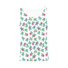 Load image into Gallery viewer, Berry Flowers White All Over Print Tank Top for Women (Model T43) All Over Print Tank Top for Women (T43) e-joyer 
