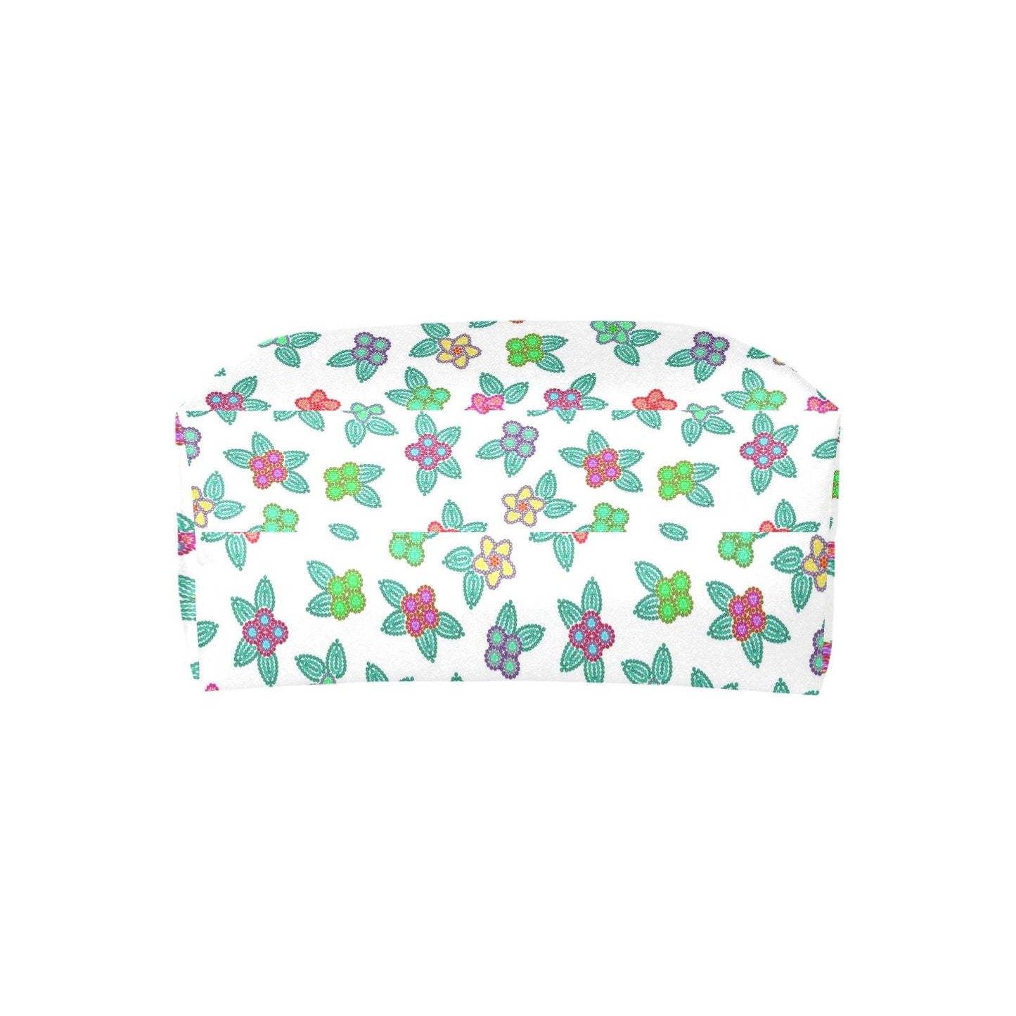 Berry Flowers White Single-Shoulder Lady Handbag (Model 1714) bag e-joyer