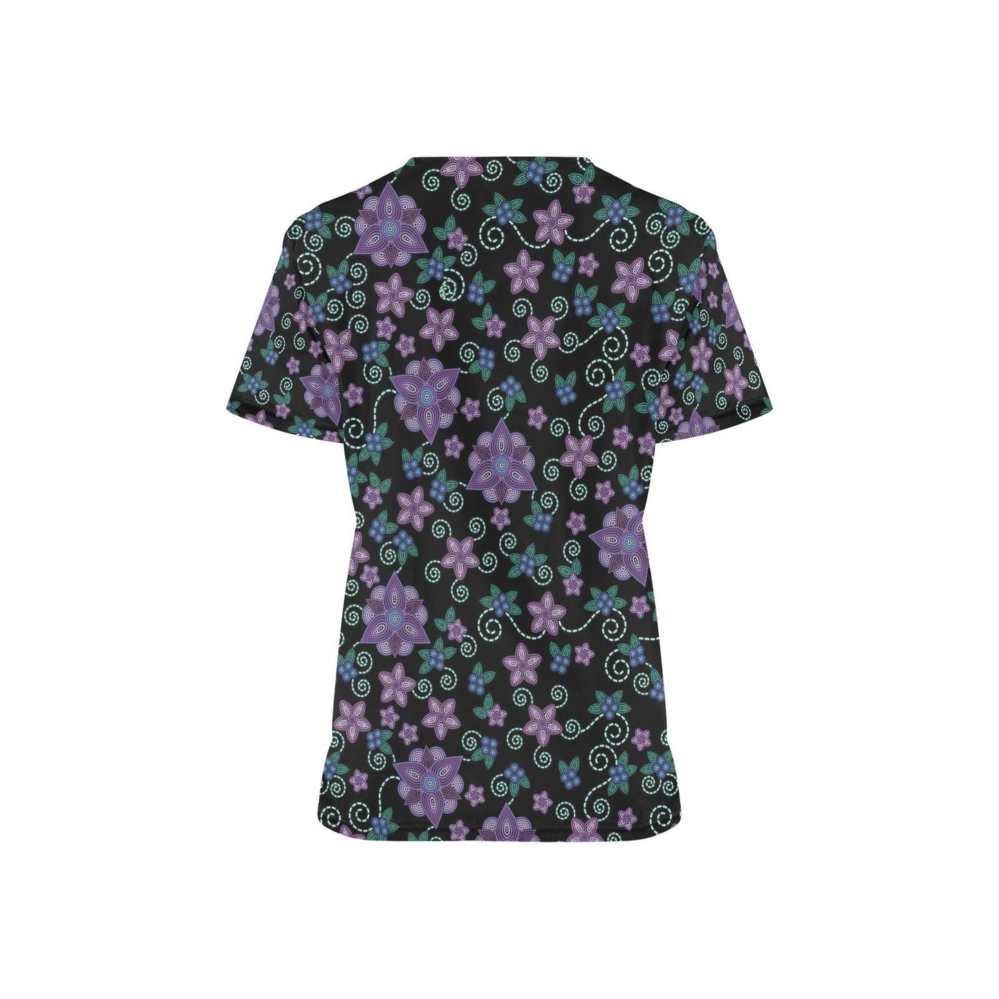 Berry Picking All Over Print Scrub Top Scrub Top e-joyer