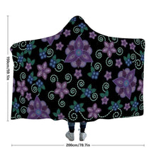 Load image into Gallery viewer, Berry Picking Hooded Blanket 49 Dzine 
