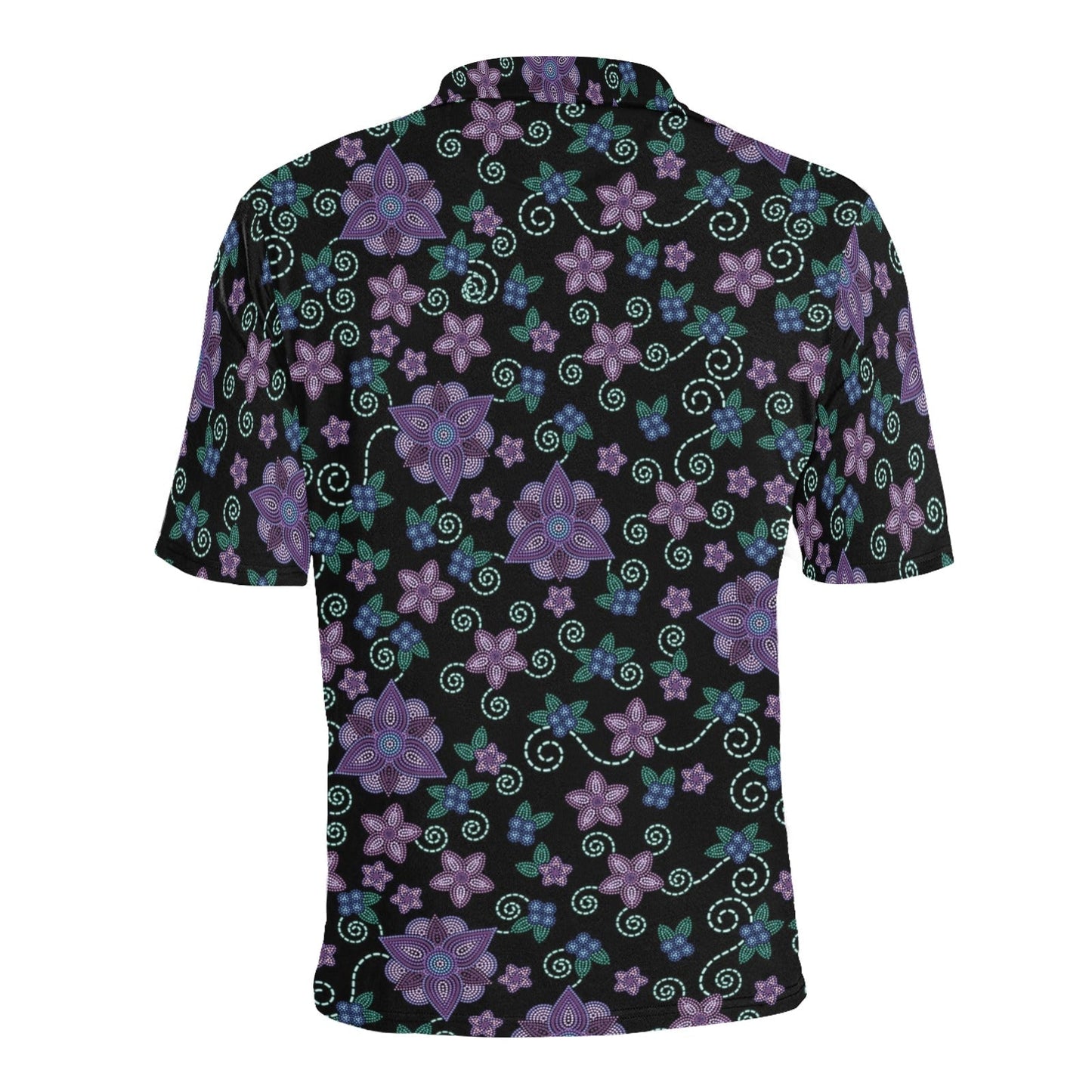 Berry Picking Men's All Over Print Polo Shirt (Model T55) Men's Polo Shirt (Model T55) e-joyer
