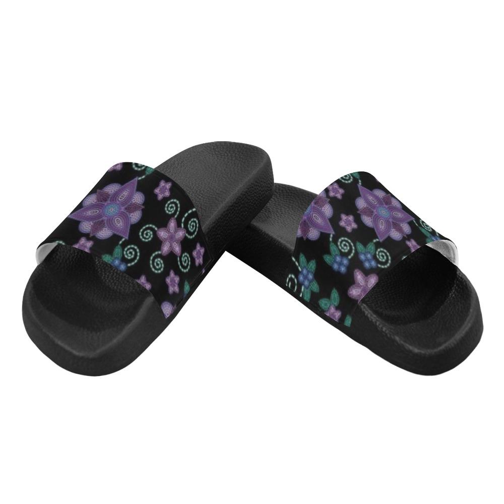 Berry Picking Men's Slide Sandals (Model 057) Men's Slide Sandals (057) e-joyer