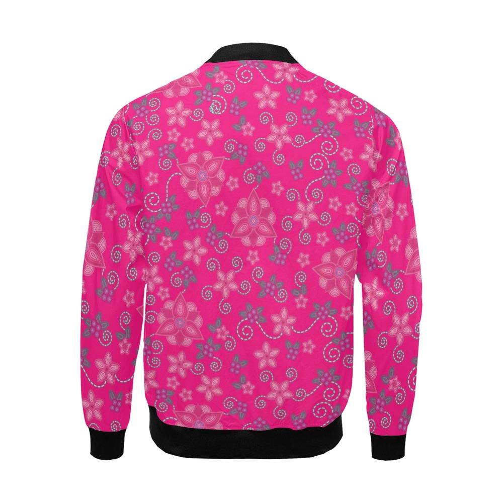 Berry Picking Pink All Over Print Bomber Jacket for Men (Model H19) All Over Print Bomber Jacket for Men (H19) e-joyer