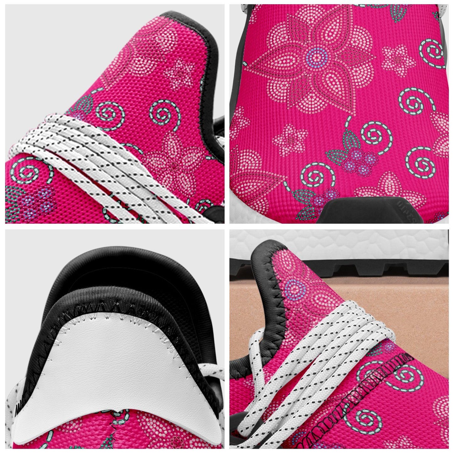 Berry Picking Pink Okaki Sneakers Shoes Herman