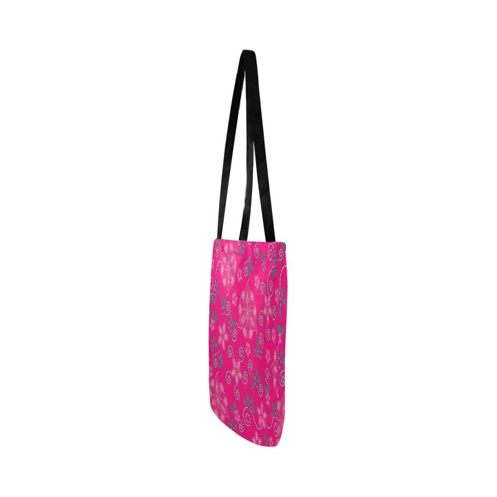 Berry Picking Pink Reusable Shopping Bag Model 1660 (Two sides) Shopping Tote Bag (1660) e-joyer