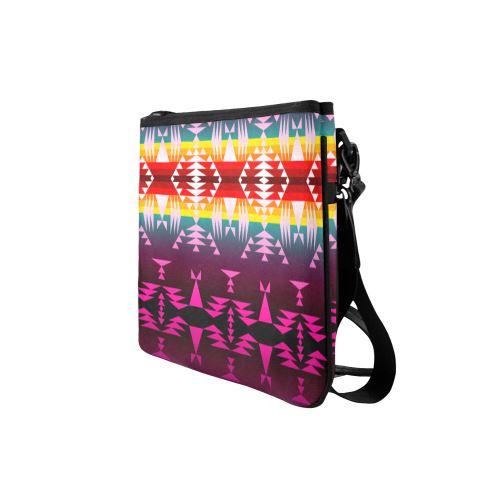 Between the Appalachian Mountains Slim Clutch Bag (Model 1668) Slim Clutch Bags (1668) e-joyer