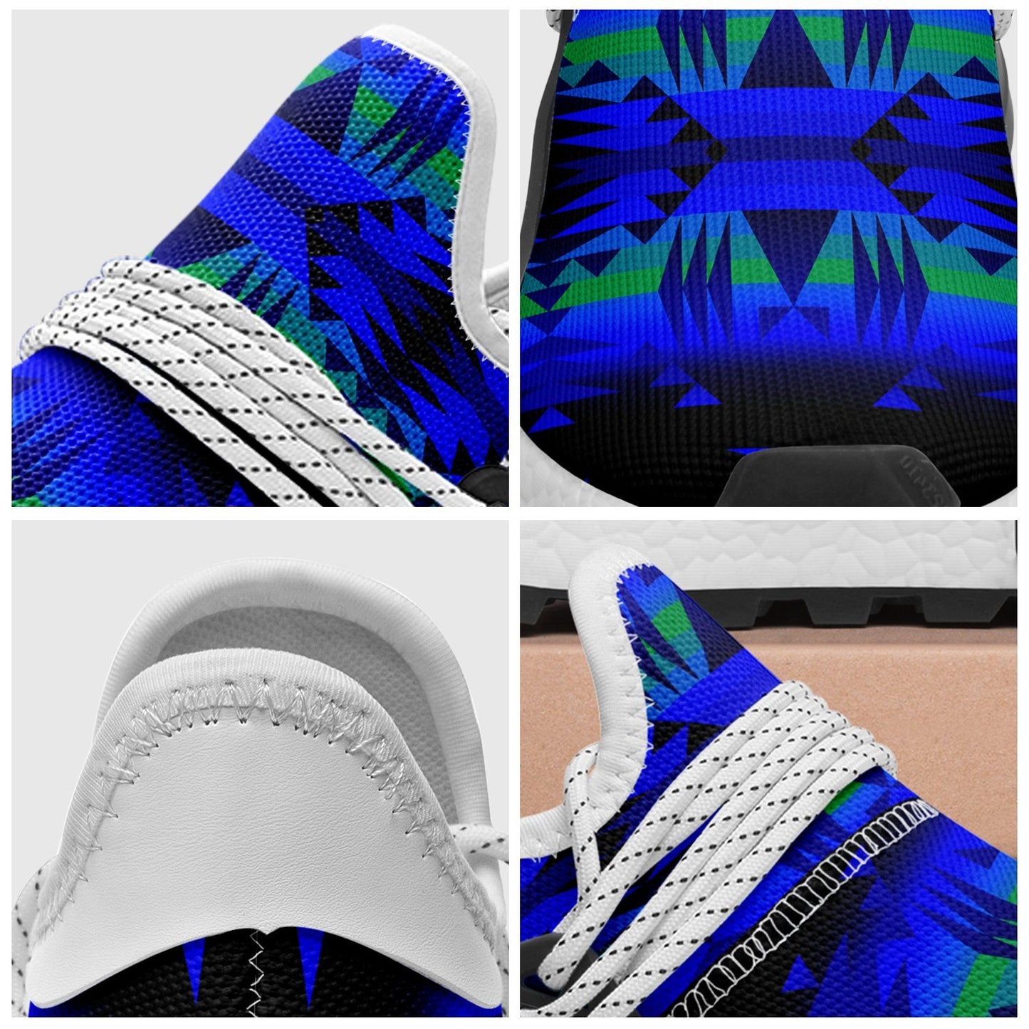 Between the Blue Ridge Mountains Okaki Sneakers Shoes 49 Dzine