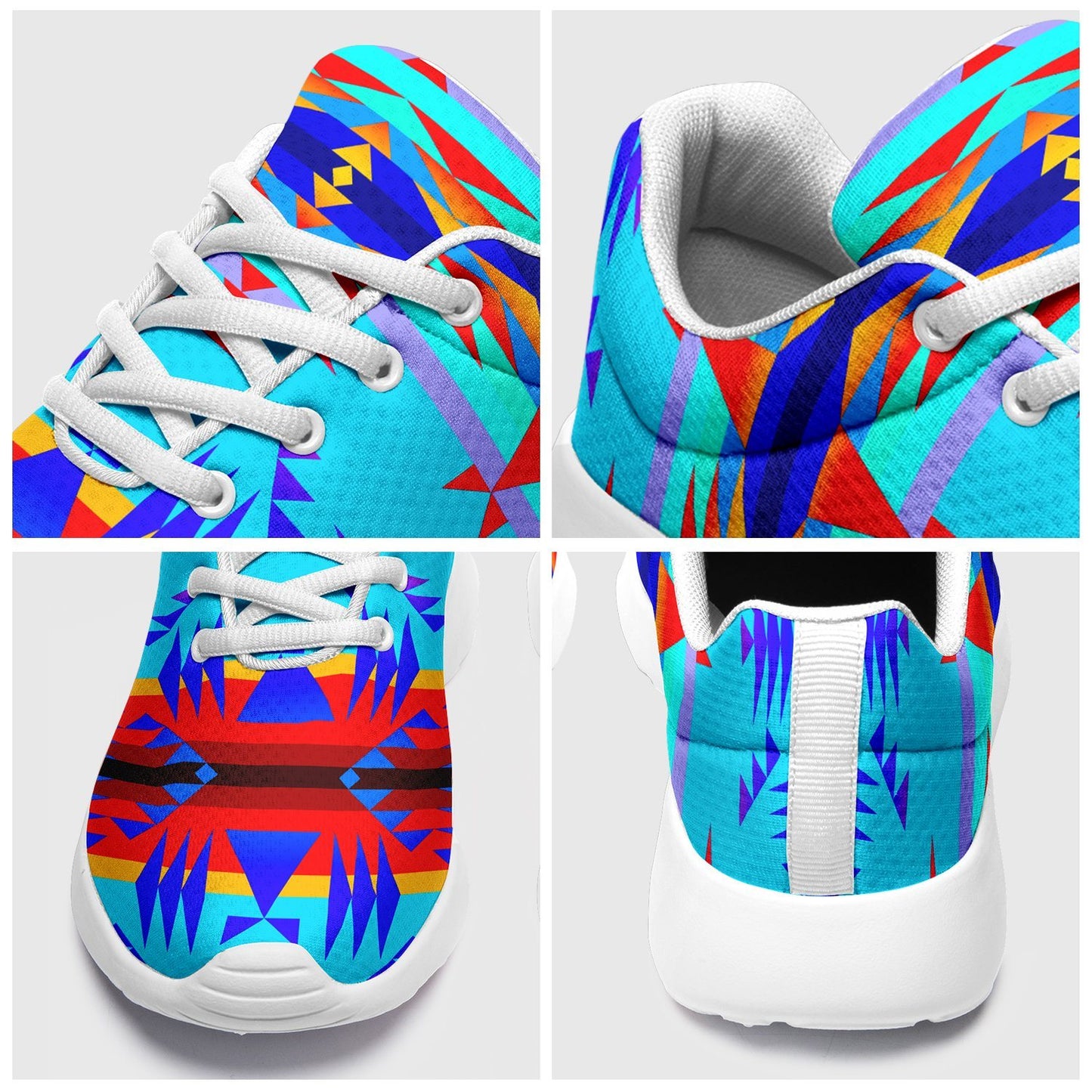 Between the Mountains Blue Ikkaayi Sport Sneakers 49 Dzine