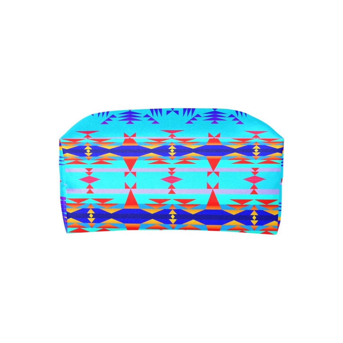 Between the Mountains Blue Single-Shoulder Lady Handbag (Model 1714) bag e-joyer