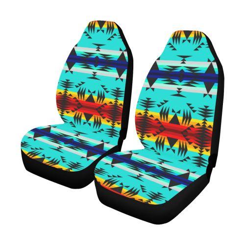 Between the Mountains Car Seat Covers (Set of 2) Car Seat Covers e-joyer
