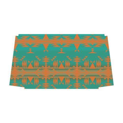 Between the Mountains Deep Lake Orange Classic Travel Bag (Model 1643) Remake Classic Travel Bags (1643) e-joyer