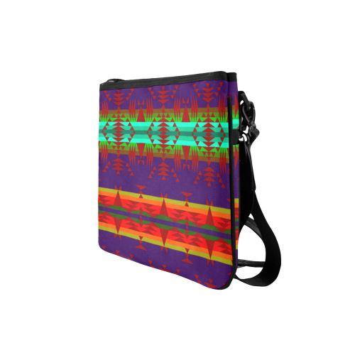 Between the Mountains Moon Shadow Sierra Slim Clutch Bag (Model 1668) Slim Clutch Bags (1668) e-joyer