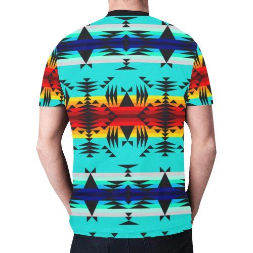 Between the Mountains New All Over Print T-shirt for Men (Model T45) New All Over Print T-shirt for Men (T45) e-joyer