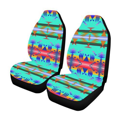 Between the Mountains Spring Car Seat Covers (Set of 2) Car Seat Covers e-joyer