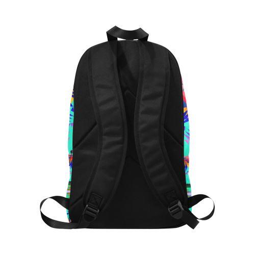 Between the Mountains Spring Fabric Backpack for Adult (Model 1659) Casual Backpack for Adult (1659) e-joyer