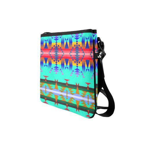 Between the Mountains Spring Slim Clutch Bag (Model 1668) Slim Clutch Bags (1668) e-joyer