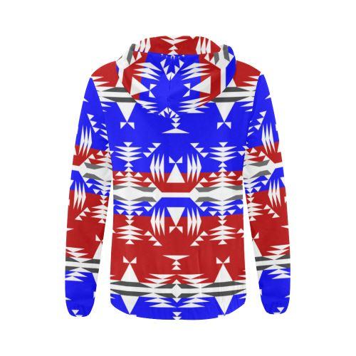 Between The Mountains Veterans All Over Print Full Zip Hoodie for Women (Model H14) All Over Print Full Zip Hoodie for Women (H14) e-joyer