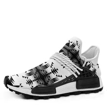 Load image into Gallery viewer, Between the Mountains White and Black Okaki Sneakers Shoes 49 Dzine 
