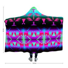 Load image into Gallery viewer, Between the Rocky Mountains Hooded Blanket 49 Dzine 
