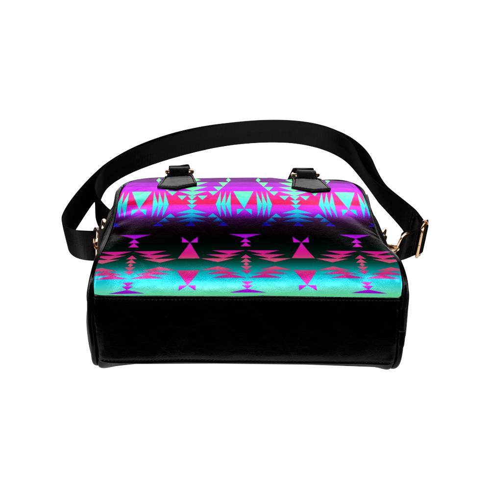 Between the Rocky Mountains Shoulder Handbag (Model 1634) Shoulder Handbags (1634) e-joyer