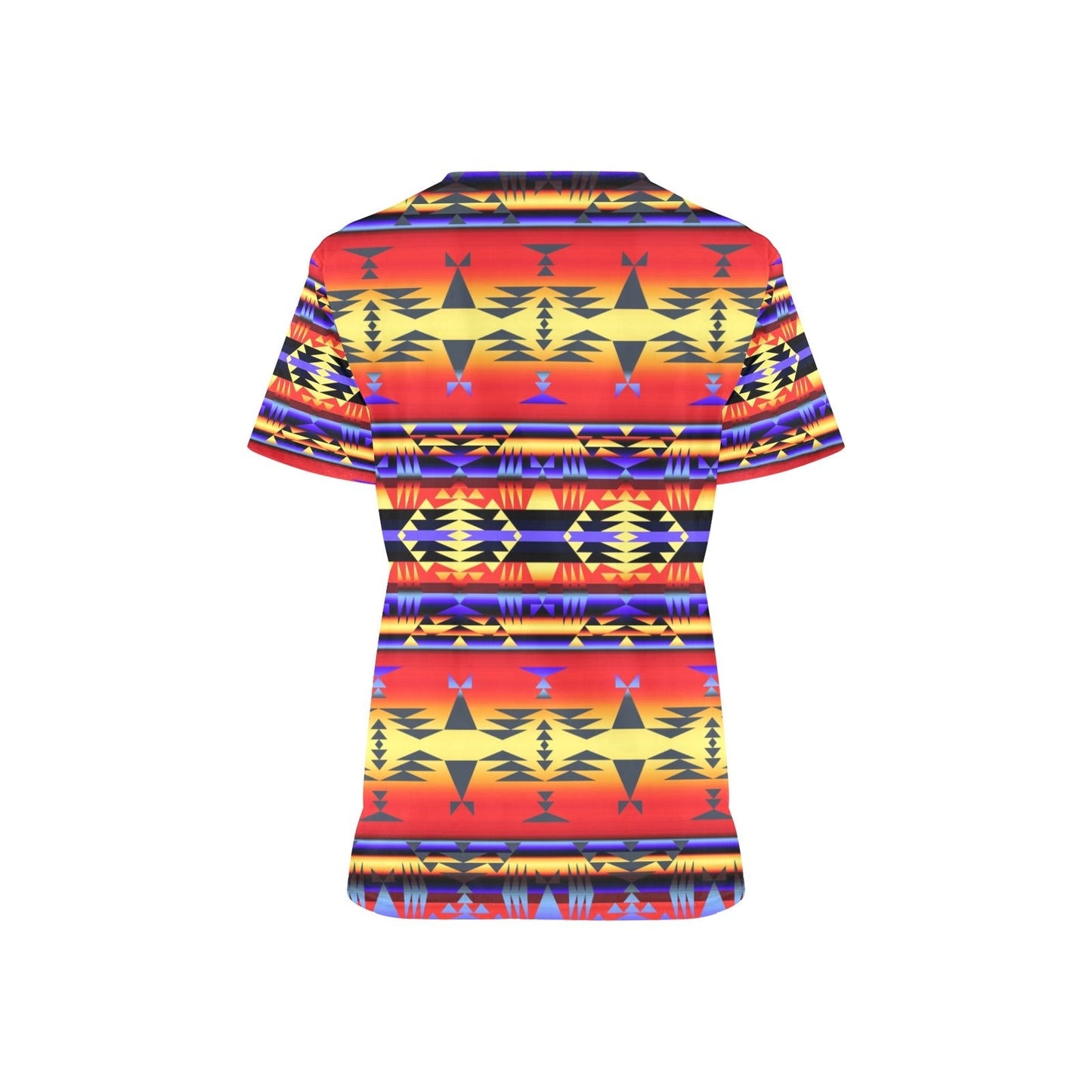 Between the San Juan Mountains All Over Print Scrub Top Scrub Top e-joyer