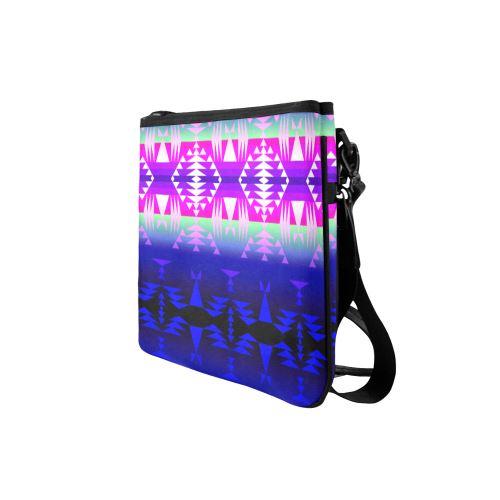 Between the Wasatch Mountains Slim Clutch Bag (Model 1668) Slim Clutch Bags (1668) e-joyer