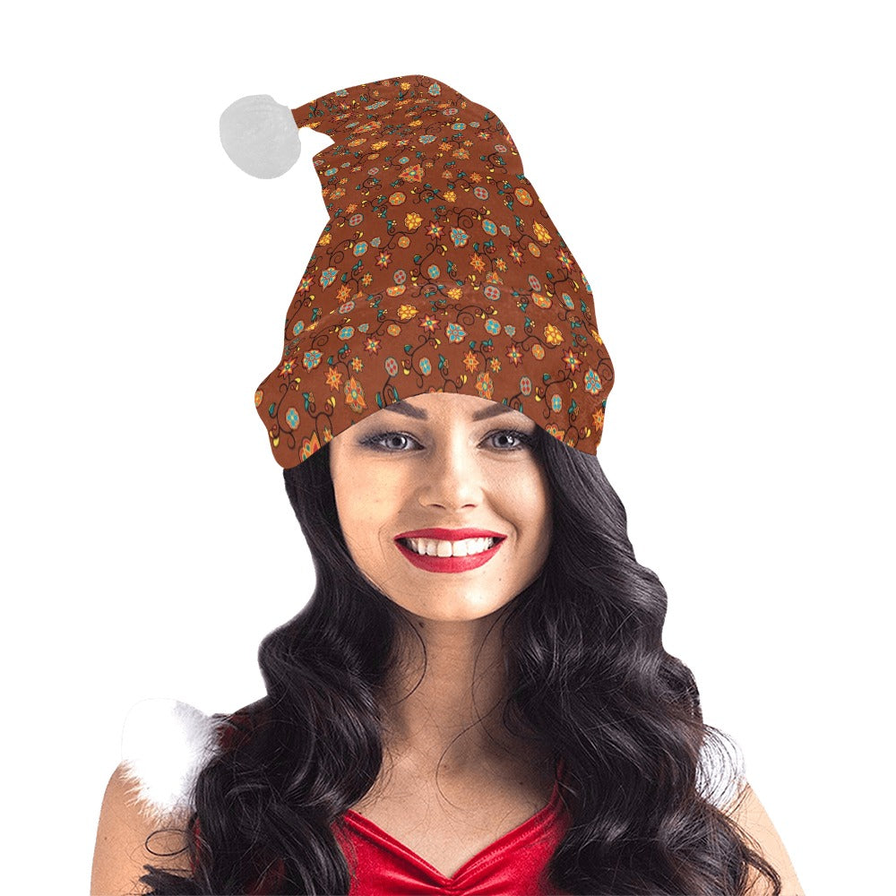Fire Bloom Shade Santa Hat