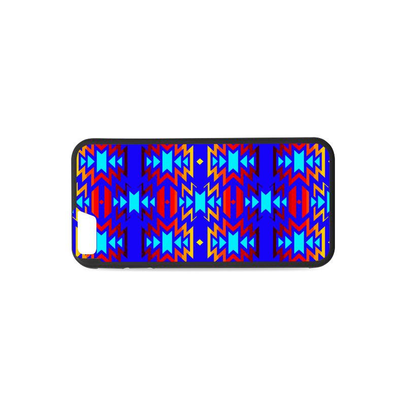 Big Pattern Fire Colors and Sky iPhone 6/6s Case iPhone 6/6s Rubber Case e-joyer