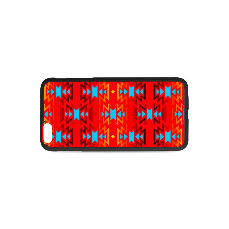 Big Pattern Fire Colors and Sky Sierra iPhone 6/6s Plus Case iPhone 6/6s Plus Rubber Case e-joyer