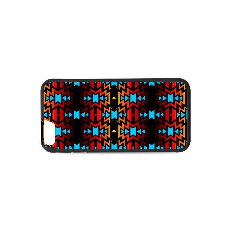 Black Fire and Sky III iPhone 6/6s Case iPhone 6/6s Rubber Case e-joyer