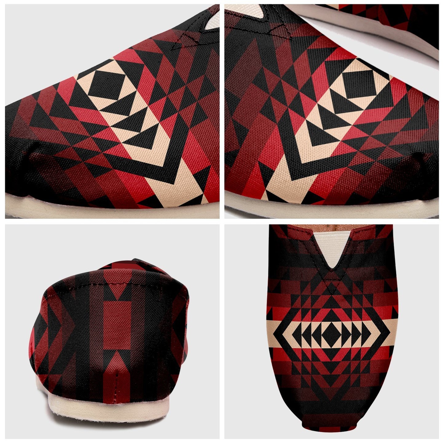 Black Rose Casual Unisex Slip On Shoe Herman