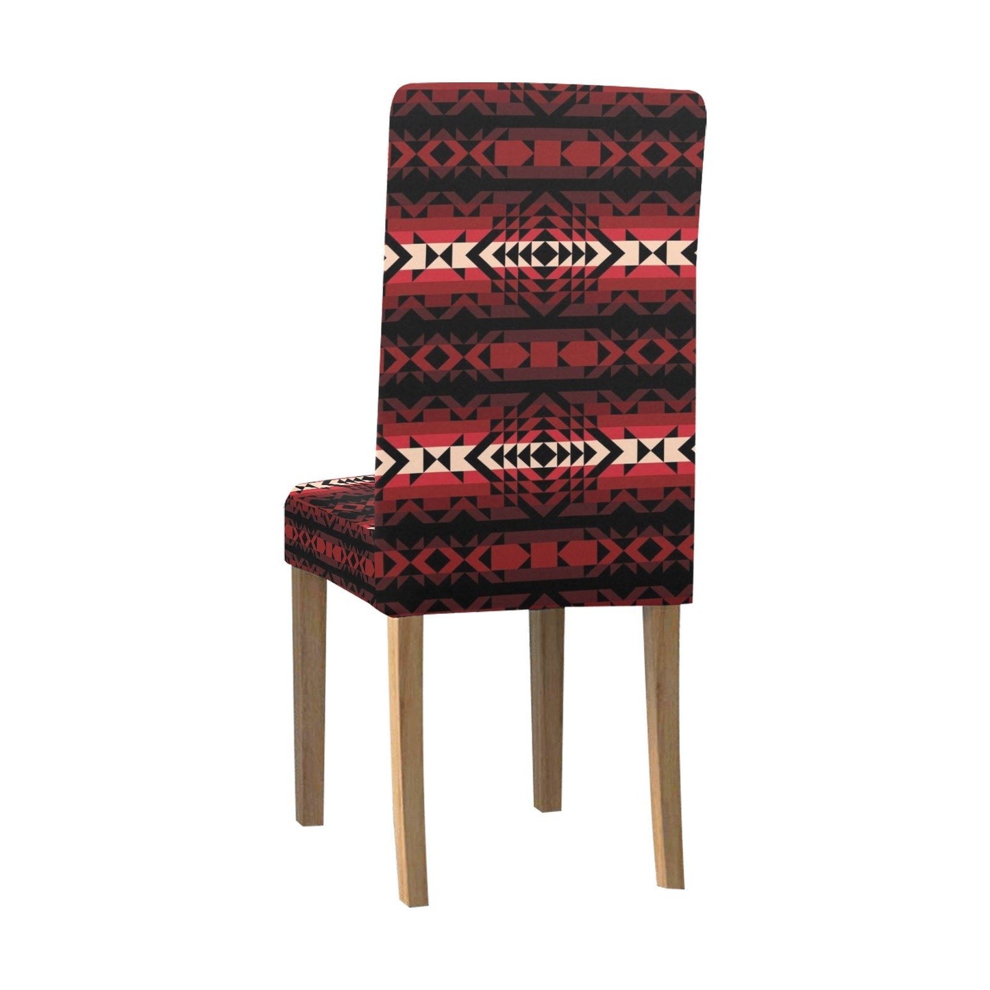 Black Rose Chair Cover (Pack of 6) Chair Cover (Pack of 6) e-joyer