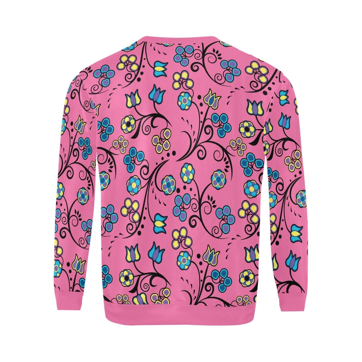 Blue Trio Bubblegum All Over Print Crewneck Sweatshirt for Men (Model H18) shirt e-joyer