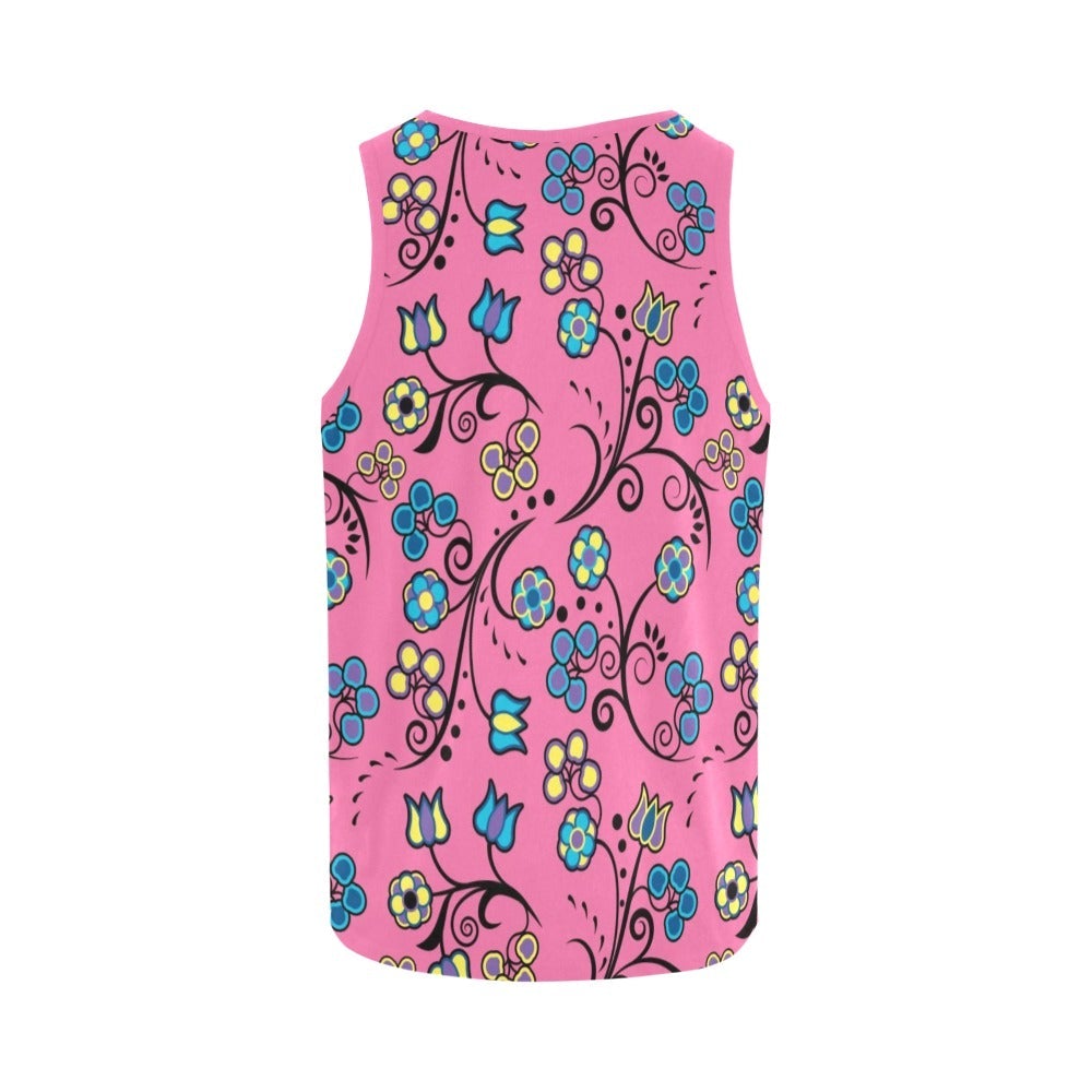 Blue Trio Bubblegum All Over Print Tank Top for Women (Model T43) All Over Print Tank Top for Women (T43) e-joyer