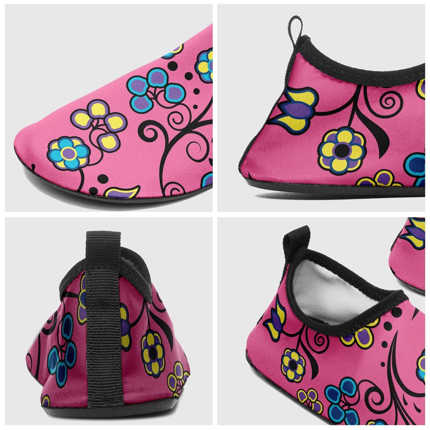 Blue Trio Bubblegum Kid's Sockamoccs Slip On Shoes Herman