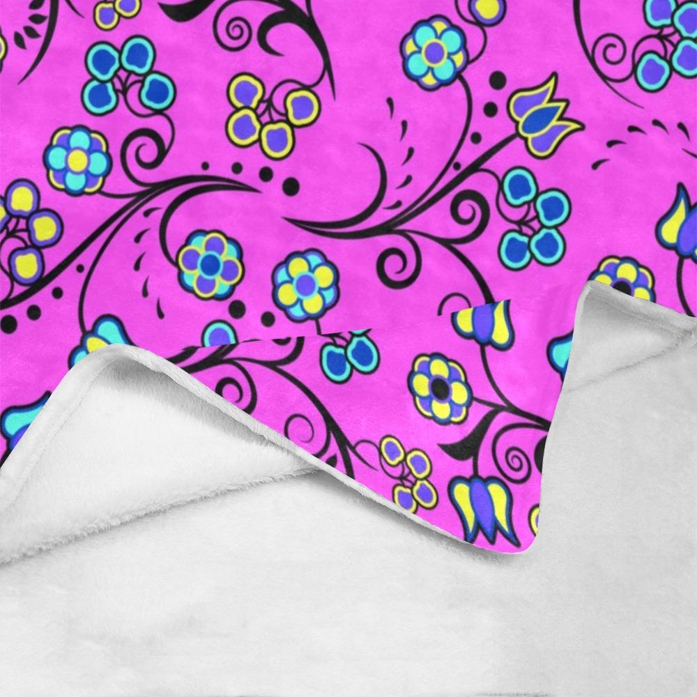 Blue Trio Bubblegum Ultra-Soft Micro Fleece Blanket 40"x50" blanket e-joyer