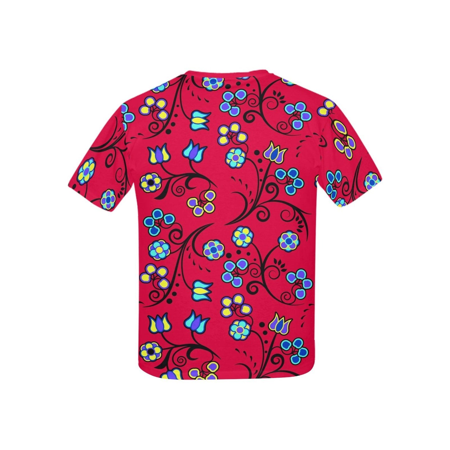 Blue Trio Cardinal Kids' All Over Print T-shirt (USA Size) (Model T40) tshirt e-joyer