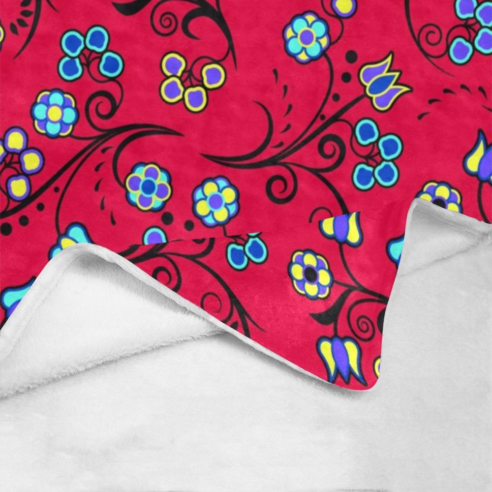 Blue Trio Cardinal Ultra-Soft Micro Fleece Blanket 40"x50" blanket e-joyer