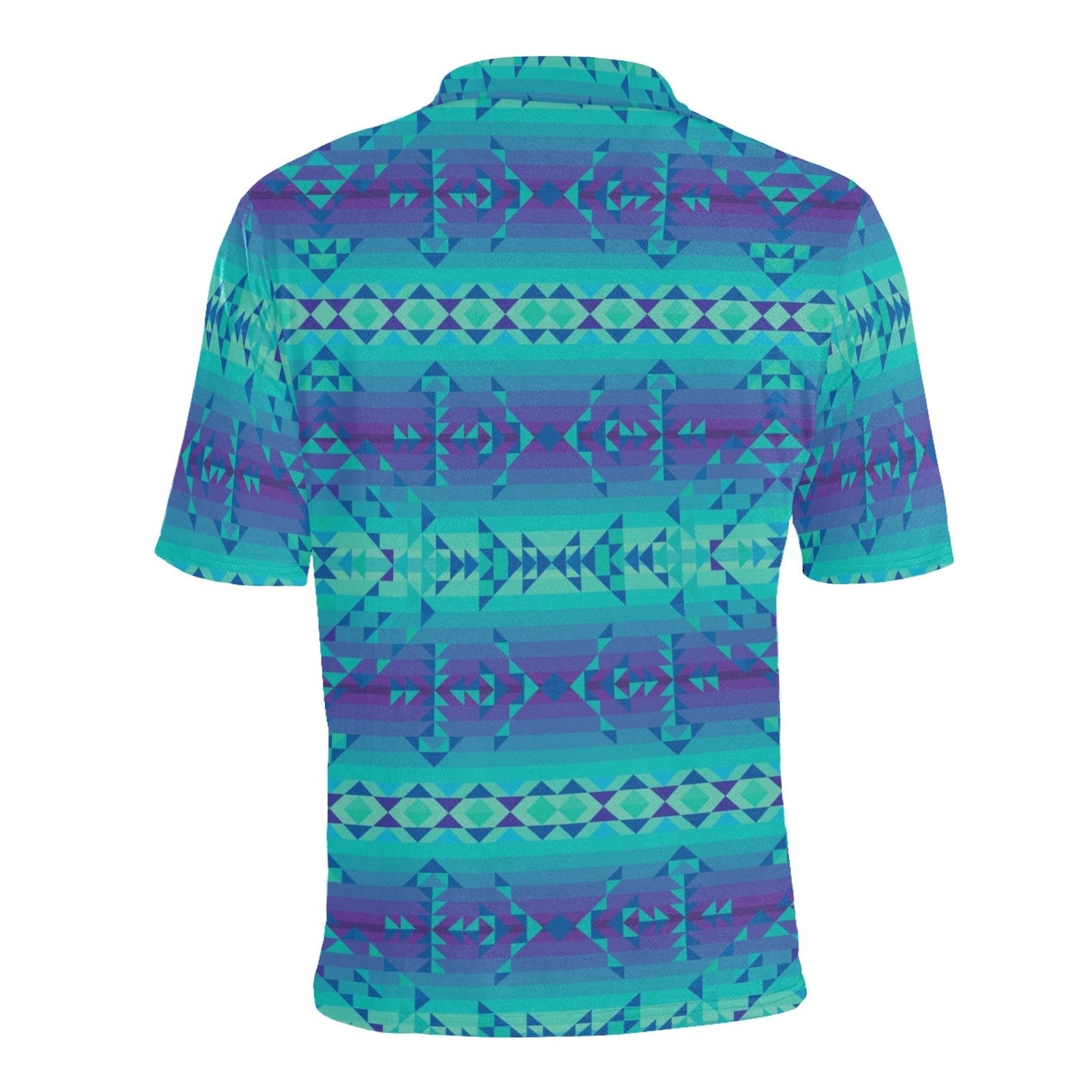 Borealis Men's All Over Print Polo Shirt (Model T55) Men's Polo Shirt (Model T55) e-joyer